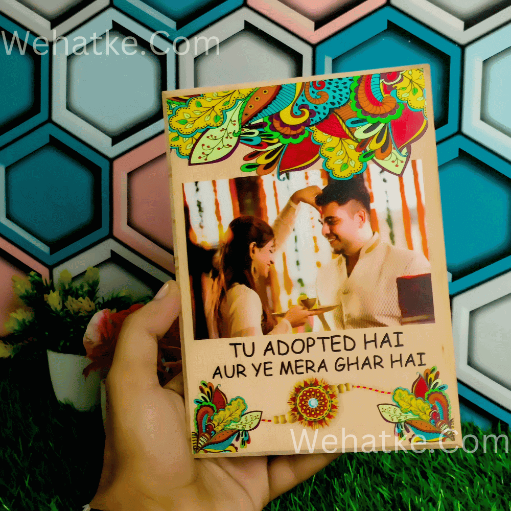 Customized Designable Wooden Block With Your Image And Text