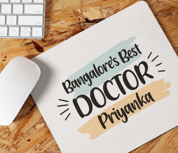 Personalized Dr. Best Art Mousepad