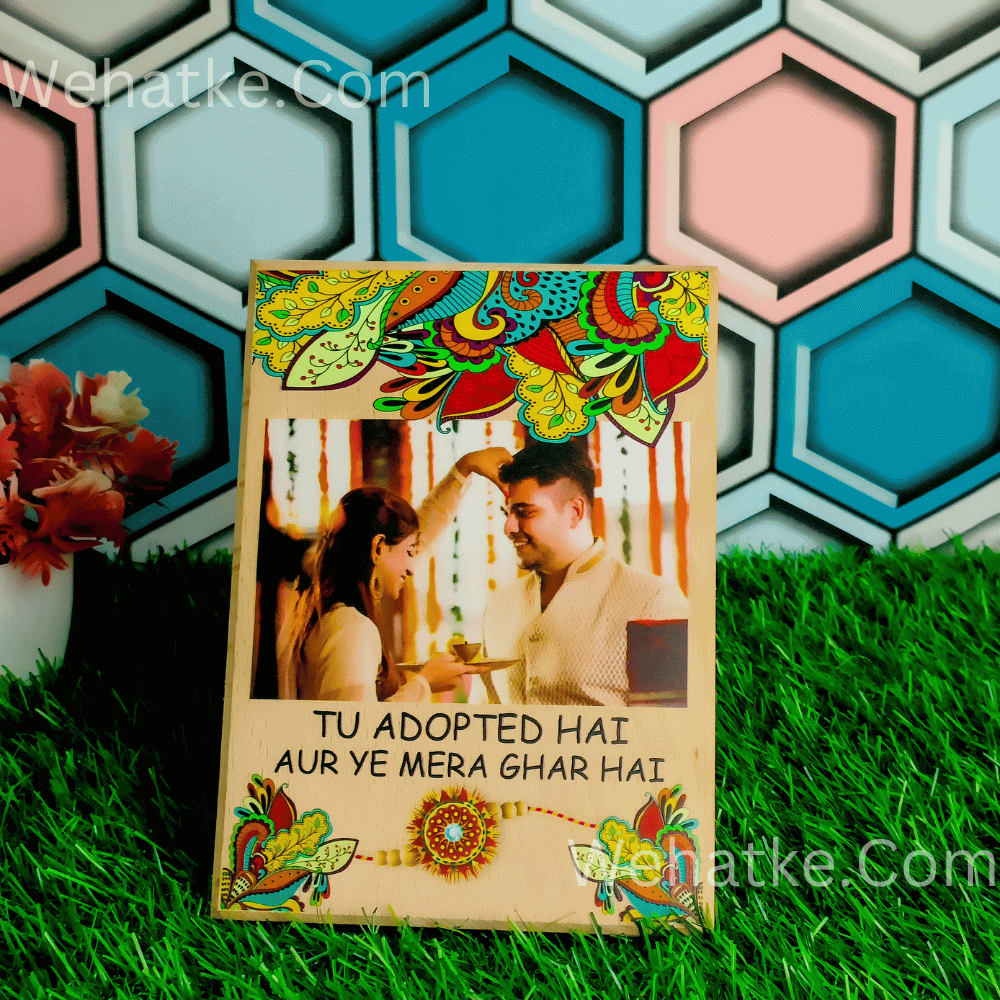 Customized Designable Wooden Block With Your Image And Text