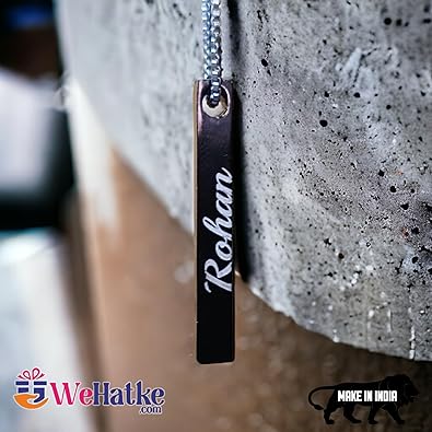 Personalized Name Engrave Metal Necklace