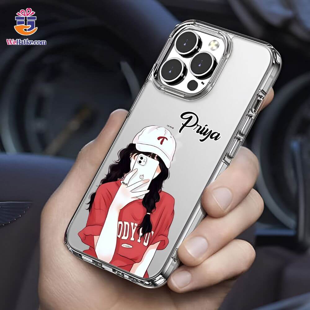 Customized Back Case For Girl With iPhone