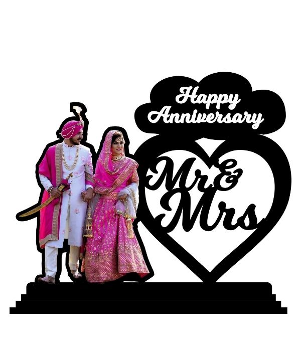 Anniversary couple table top