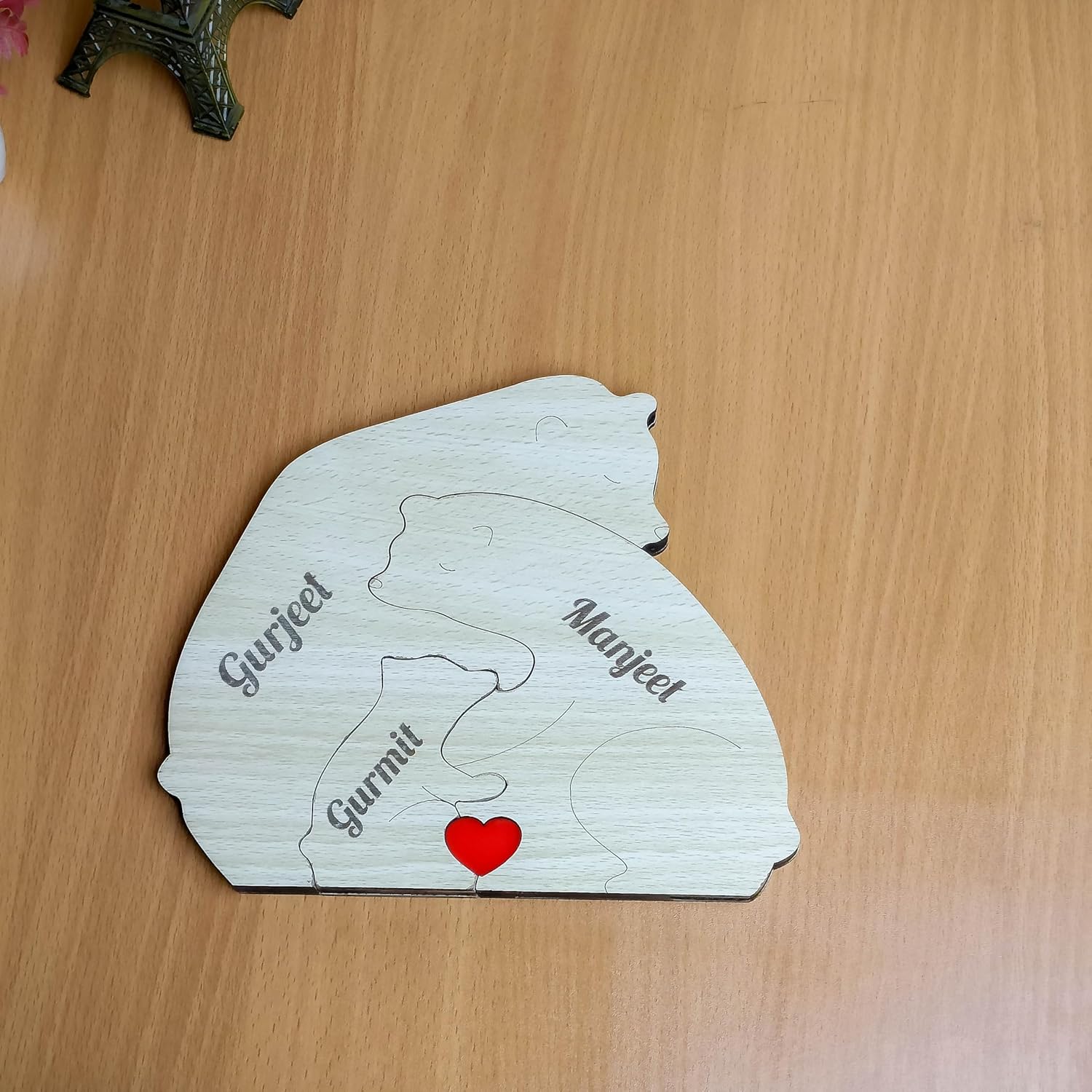 Personalized Teddy Bear Puzzle