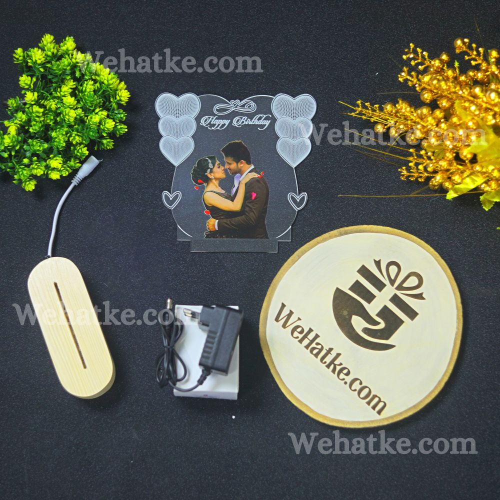 Customized Birthday / Anniversary  Gift Lamp