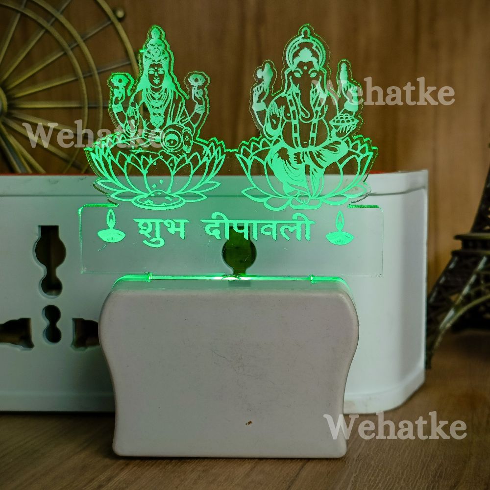 Laxmi ji And Ganesh Jii Night Lamp