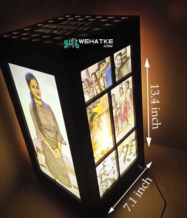 Customized multi photos night lamp