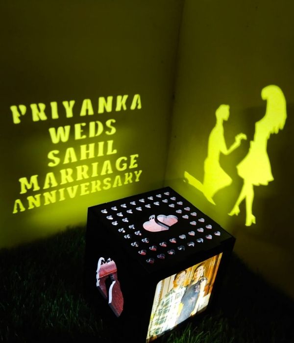 Customized cutout shadow box