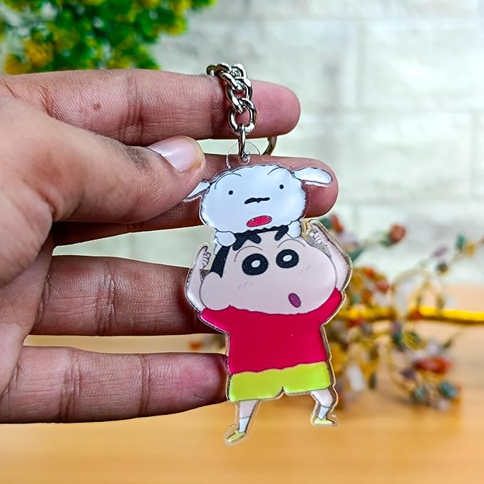 Sinchan Arcylic Keychain