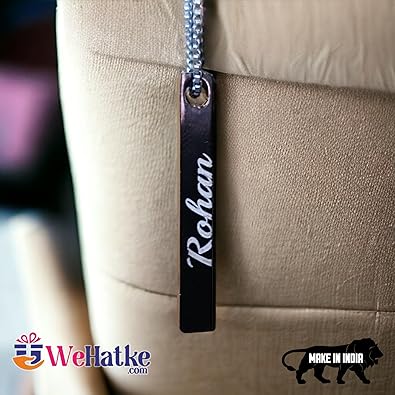 Personalized Name Engrave Metal Necklace