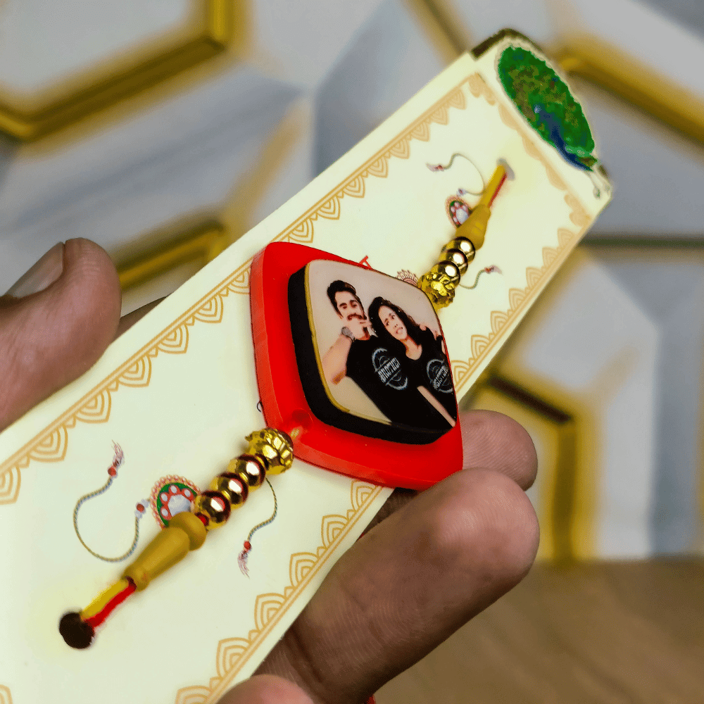 Customized Photo Rakhi for your brother