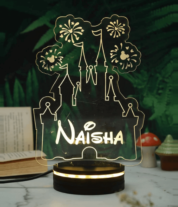 Customized Castle LED lamp for kids