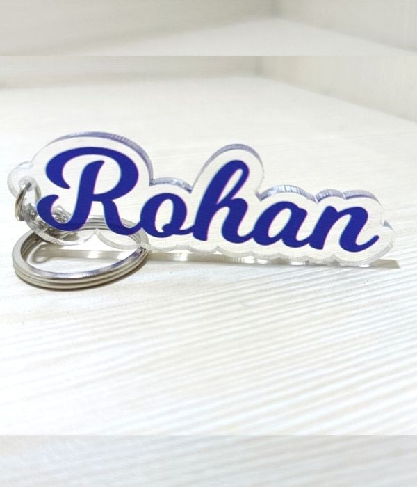 Customized Acrylic UV printed Keychain