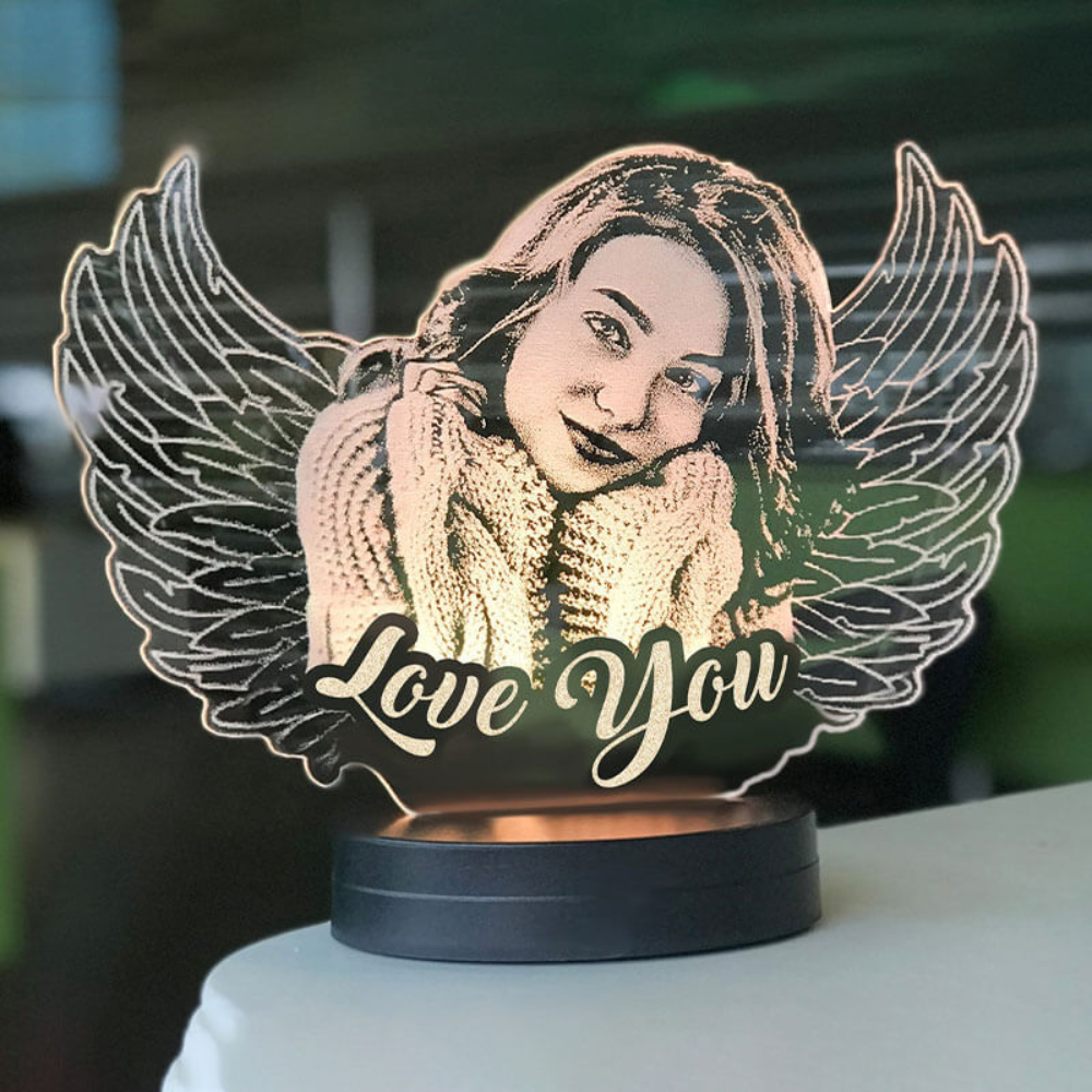 Customized Wing photo frame with your photo