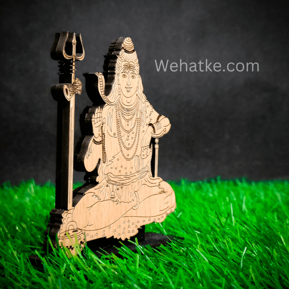 Lord Shiva Car Accessories MDF