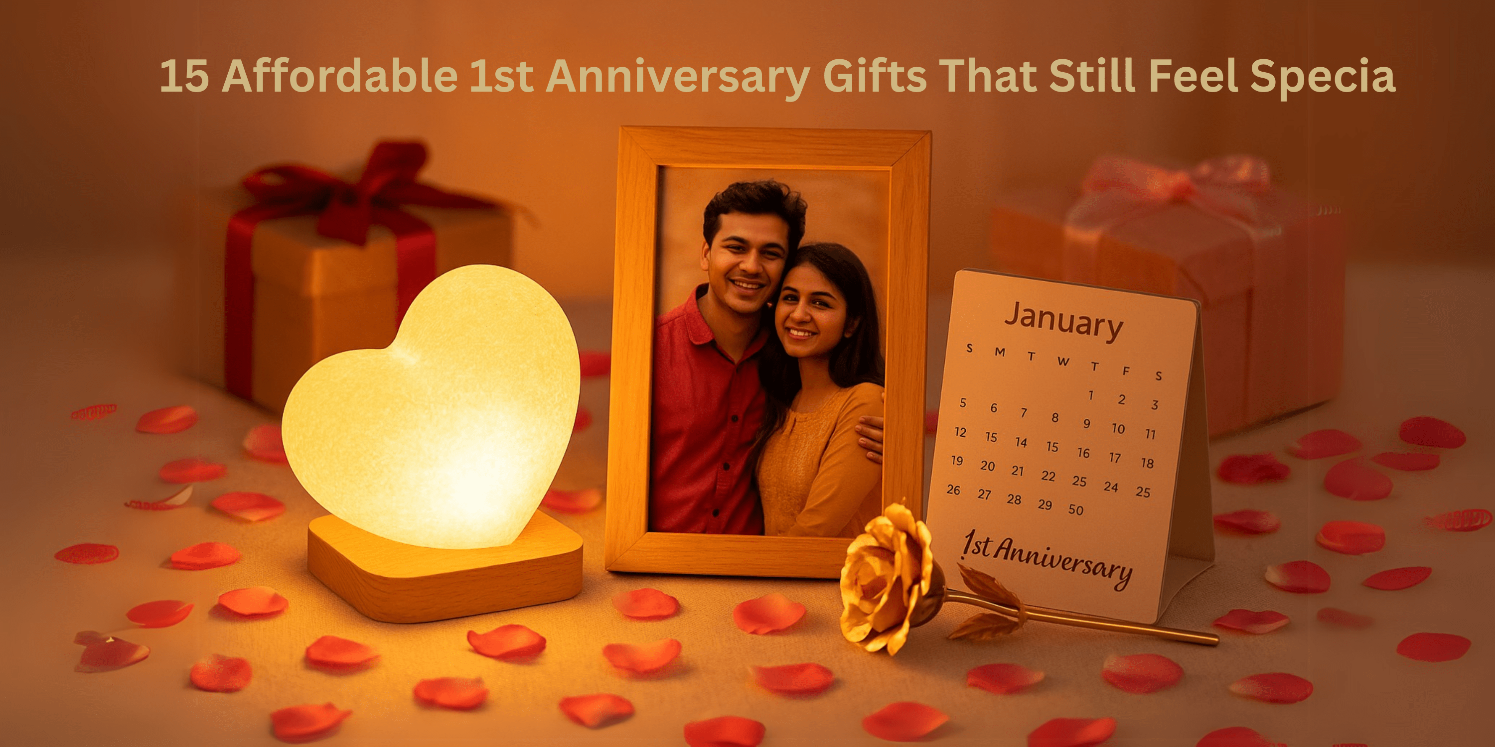 15 Affordable 1st Anniversary Gifts That Still Feel Special