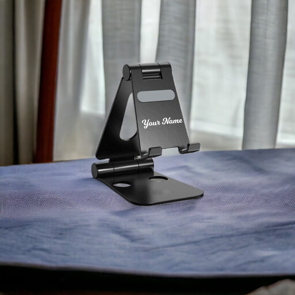 Personalized 3 Axis Foldable Metal Phone Stand