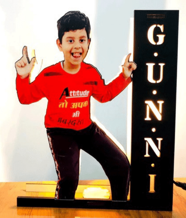 Customized  LED kids gift with name & photo