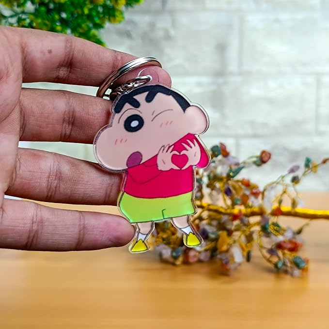 Sinchan Arcylic Keychain