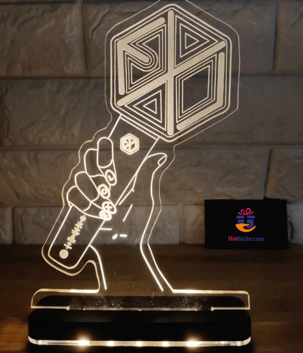 EXO LED Lightstick With Spotify code