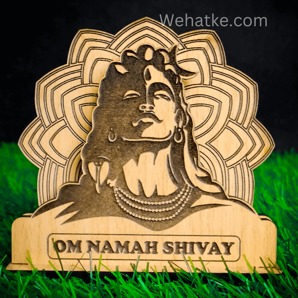 Om Namah Shivay Car Dashboard God Idols