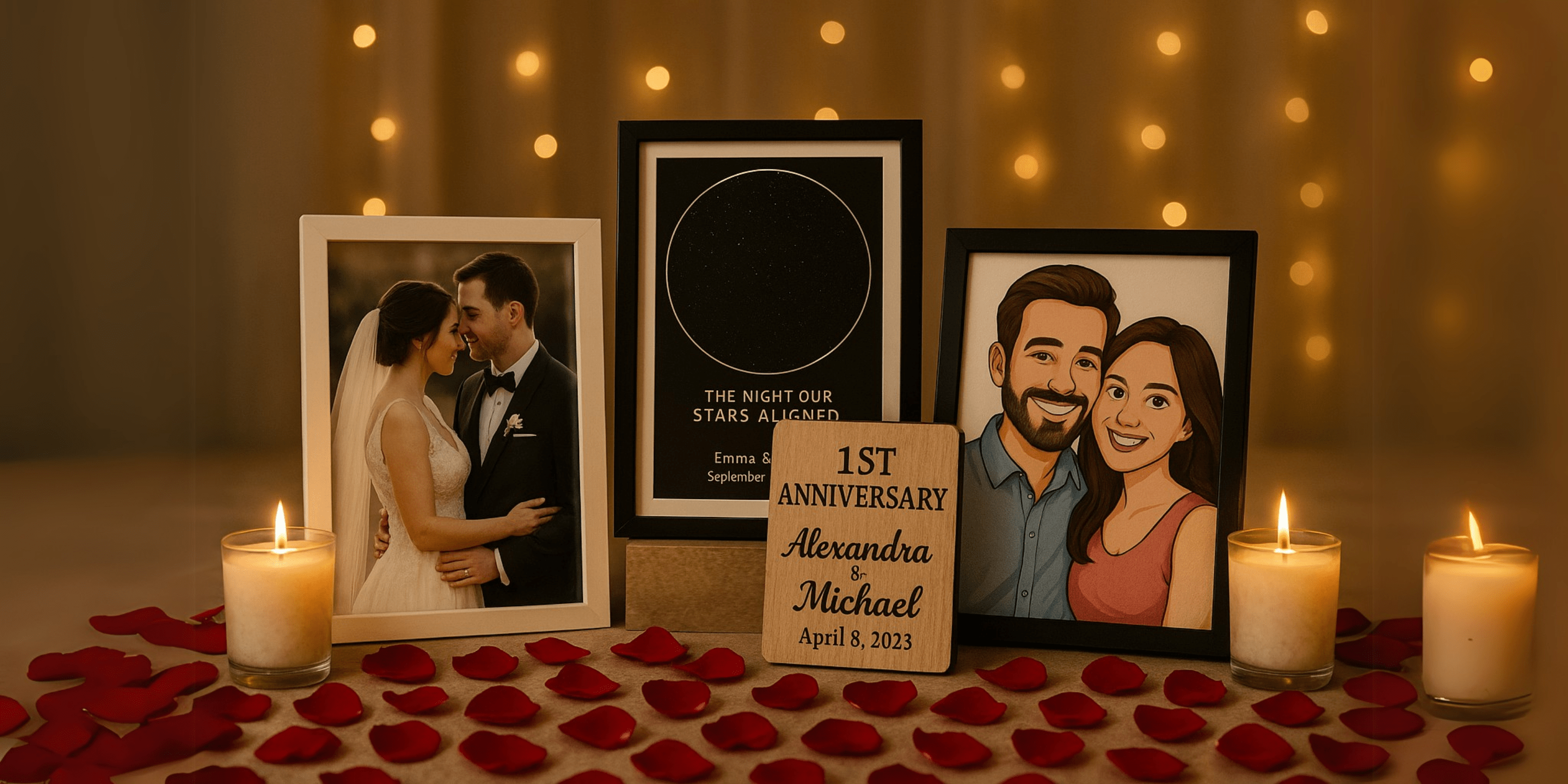 Best Personalized 1st Anniversary Gift Ideas for Couples