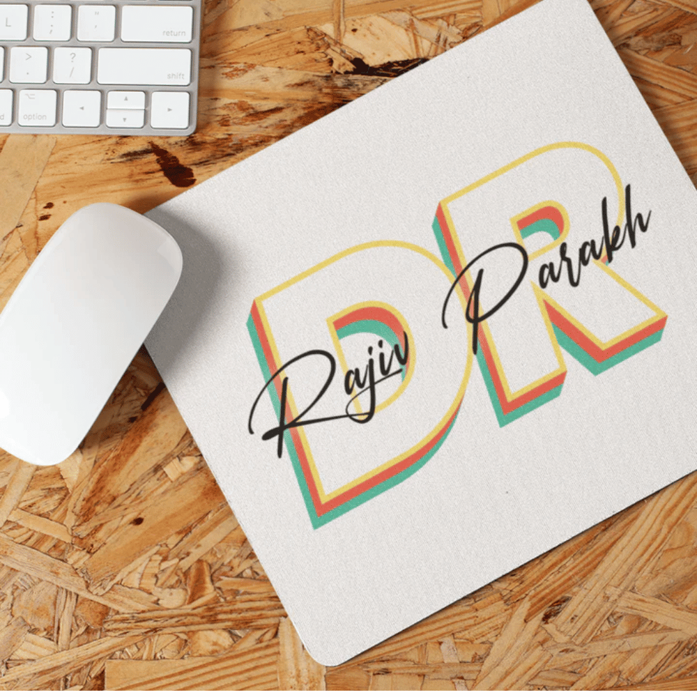 Personalized Doctor Name Mousepad