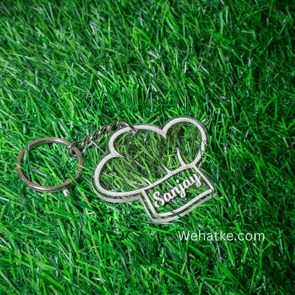 Customized keychain for cook/chef