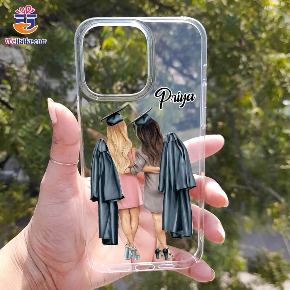Customized Back Case For Girl Bestie