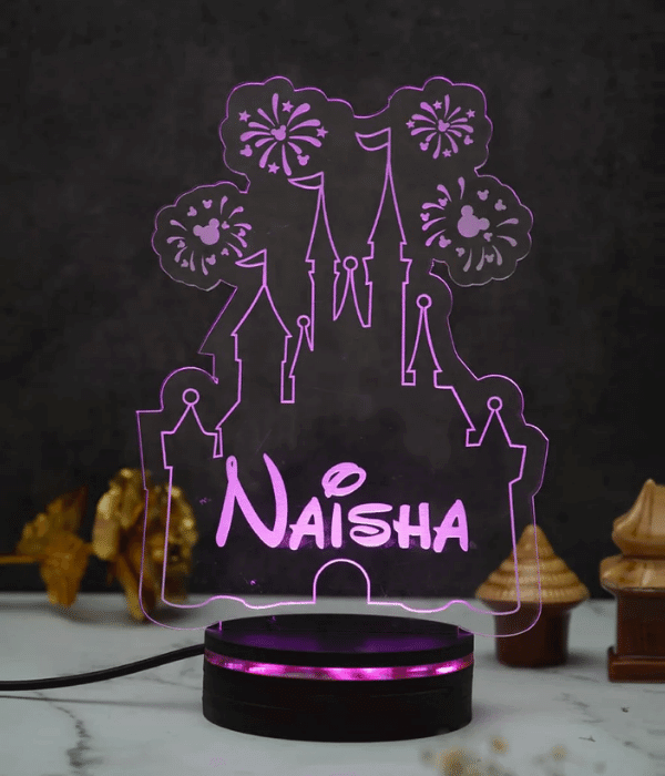 Customized Castle LED lamp for kids