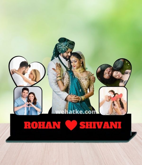 Customized couple table top gifts