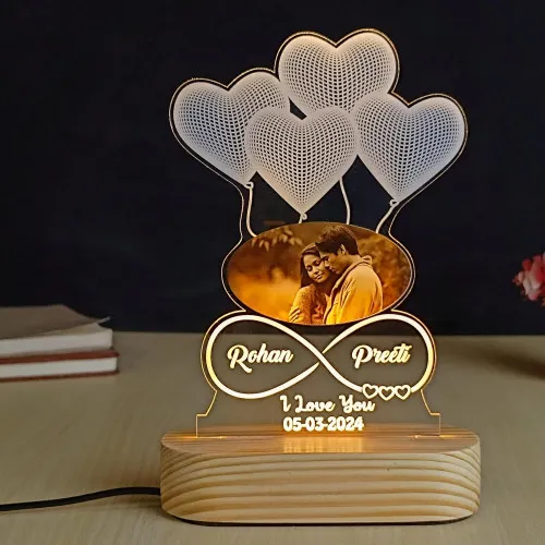 3D Illusion Lamp for Couple