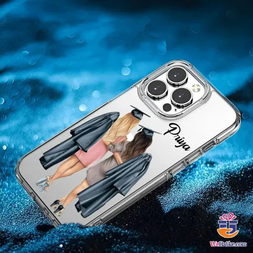 Customized Back Case For Girl Bestie