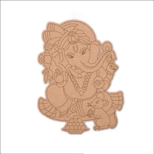 Ganpati Pre-Marked Cutout