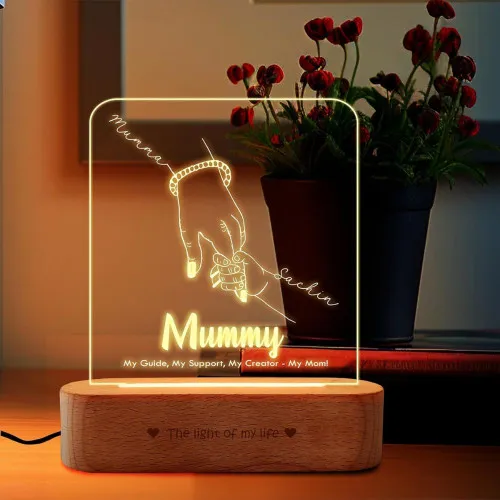Personalized LED Lamp for Mother's Day