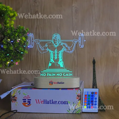 3D Customized lamp For Gym Guy's