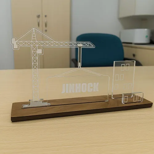 Customized Crane Construction decor for Civil Engineers
