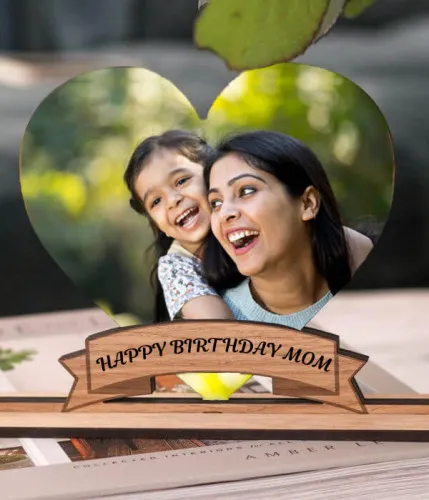 Heart-Shaped Customized Photo Frame