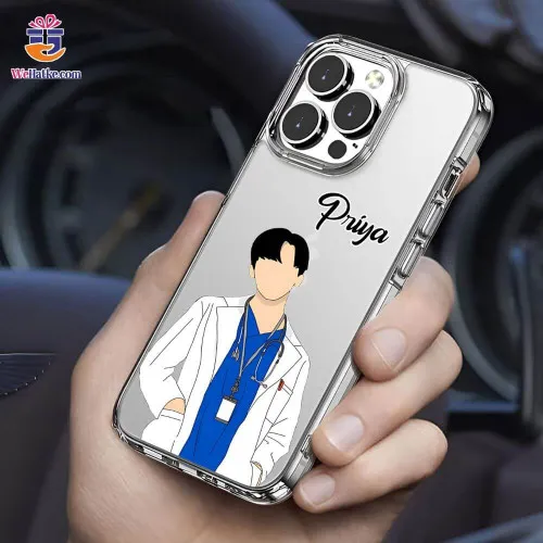 Customized Back Case For Boys Doctor