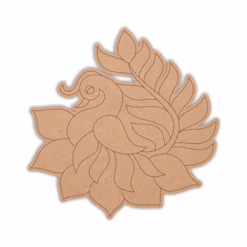 Peacock Pre-Marked Cutout