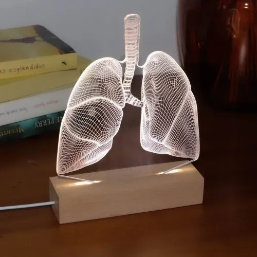 Personalized Lungs 3D illusion Lamp