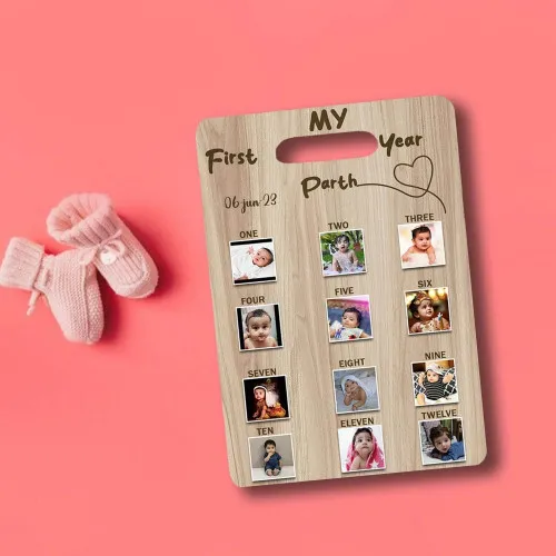Personalized Wooden Photo Board For Kids