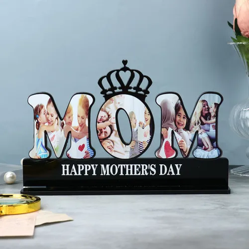 Personalize MOM photo frame Standy