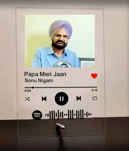 Spotify plaque For Father