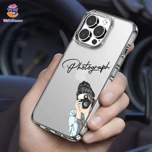 Customized Back Case For Camera Girl