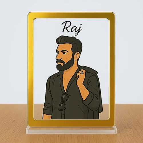 Doodle Art Tabletop Frame