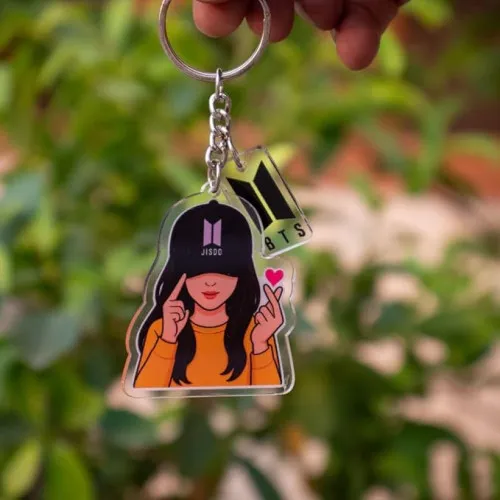 BTS Fan Girl Keychain