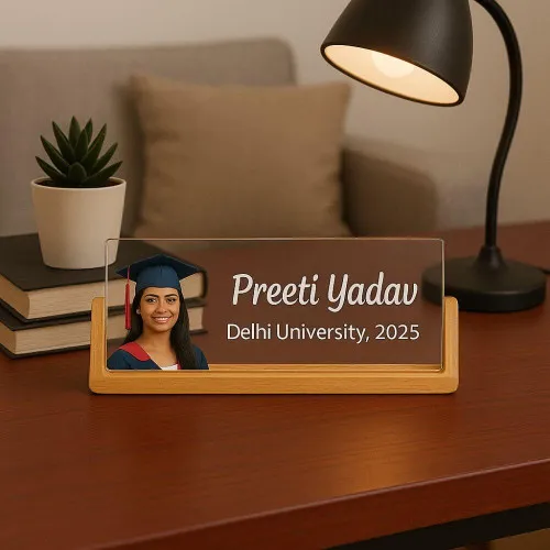 Customized Graduation Name LED Plate