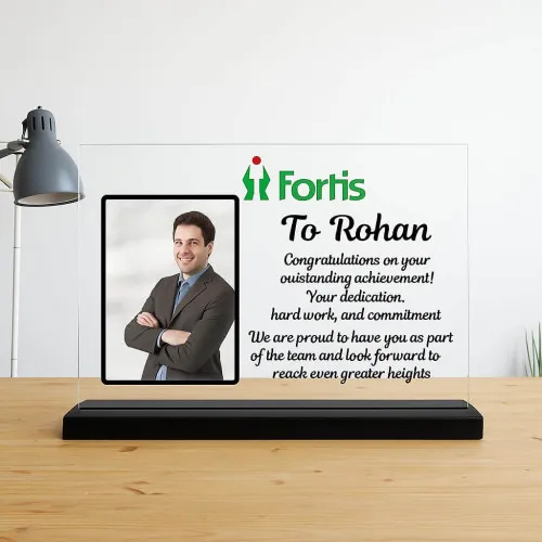 Personalized Corporate Acrylic Plaque