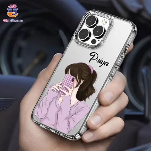 Customized Back Case For Girl With Phone