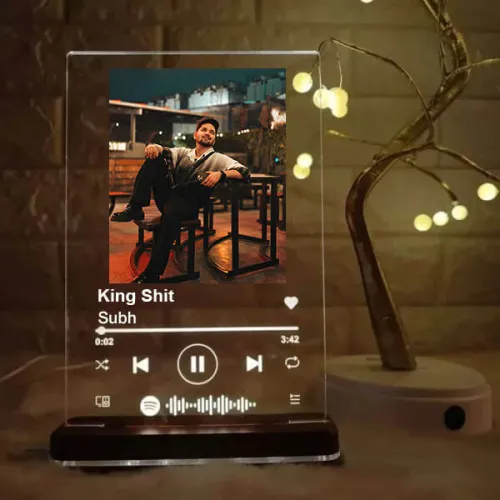 Customized Spootify Plaque for Brother